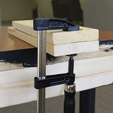 DCT Sliding Arm Bar Clamp Set – 12pc Spring Clamps and F Clamps Woodworking Clamps Set Bar Wood Clamp Set Deadwood Crafted Tools