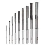 uxcell Chucking Reamer Set Lathe Machine Reamer Straight Flute Milling Cutter High Speed Steel H8 Tolerance (2mm 3mm 4mm 5mm 6mm 7mm 8mm 9mm 10mm) uxcell
