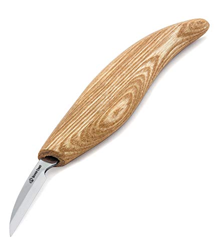 BeaverCraft Wood Carving Detail Knife C8 1.5" Whittling Knife for Detail Wood Carving Craft Knife - Chip Carving Knife Wood Carving Tools for BeaverCraft