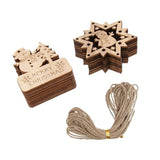 ABOOFAN Christmas Carved Wooden Slice s en Unfinished Wooden Star Ornament ABOOFAN