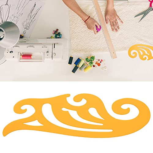 French Curve Template Set Ding Drafting Template Tools Plastic French Curve Ruler for Students, Teachers, Engineers, Needlework/Sewing/Embroidery(B) Pssopp