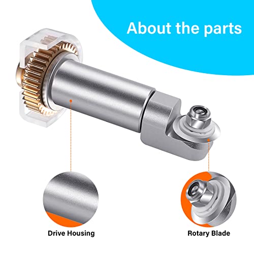 Rotary Blade+Drive Housing Works for Cricut Maker 3, Cricut Accessories for Cardstock, Foil Poster, Kraft Board, Fabric, Quilting Squares, Sewing Giftgorde