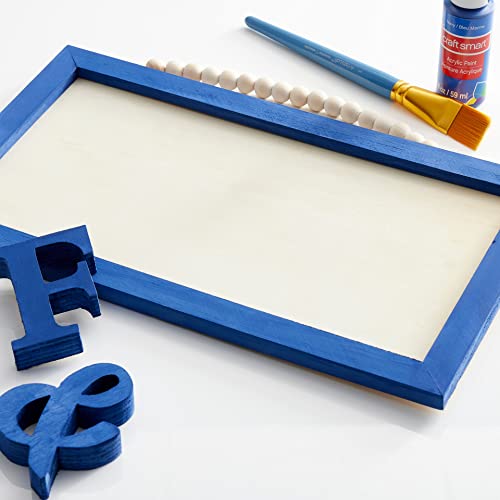 14”; Unfinished Plaque with Beaded Hanger by Make Market® Make Market