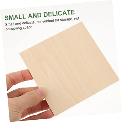 EXCEART 20 Pcs Board Sign Making Kit Accessories for Unfinished Wood Planks DIY Wood Panel Decor Unfinished DIY Wood Planks Hardwood Cut to Size