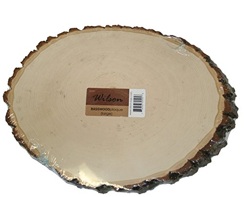 Wilson Basswood Round/Oval (Large (9-11 inch Wide x 5/8 inch Thick)) - WoodArtSupply