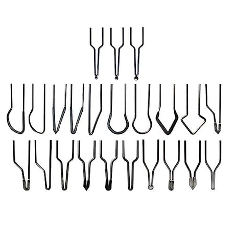 Pyrography Tips Replacement Wood Burning Tips,Assorted Pyrography Wire Pen Nibs for 60W Pyrography Wood Burning Kit,Pyrography Machine Accessory ABCISI