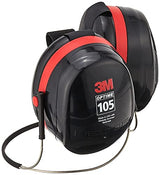 3M Peltor Optime 105 Behind-the-Head Earmuff, Factory, One Size 3M