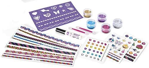 Cra-Z-Art Shimmer 'N Sparkle Glitter Nails & Body Tattoos - WoodArtSupply