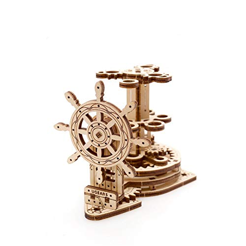 UGEARS Mechanical Wooden 3D Puzzle Model Wheel-Organizer Set - WoodArtSupply