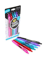 Crayola Medium Point Washable Gel Pens Set, School and Adult Coloring Supplies, 6 count Crayola
