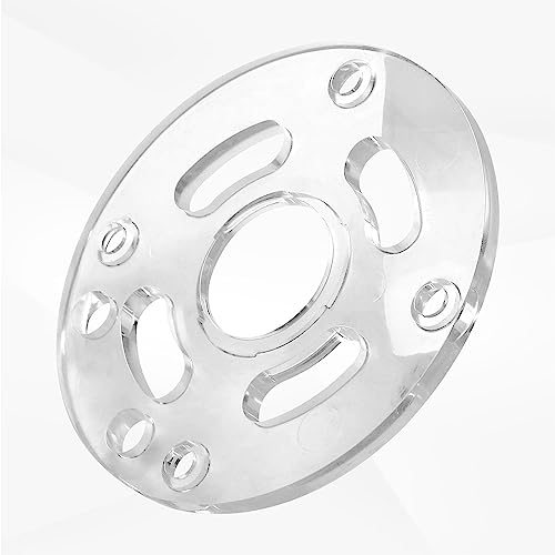 DNP613 Router Sub Base for DE-WALT 20V Compact Routers, Replace DNP613, Fits Model DCW600B, DWP611, DWP611PK More, Round LIZEWEI