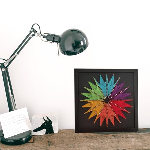 EYANKUNG String Art DIY Crafts Kits Supplies for Adults Beginner Unique Women Gift (Sunflower 12inch*12inch) EYANKUNG