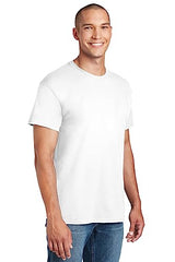 Gildan Adult DryBlend Sports T-Shirt, White, X-Large. (Pack of 5) Gildan