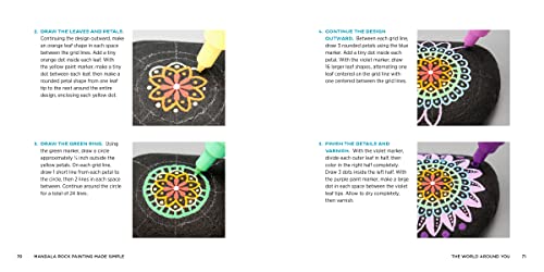 Mandala Rock Painting Made Simple: Step-by-Step Instructions for Timeless Designs WoodArtSupply