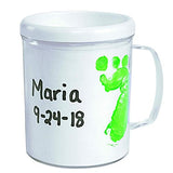 Colorations Design Your Own Mugs, Great Craft Project for Kids, Create a Keepsake, 12 Mugs, Ideal Mothers Day or Fathers Day Gift, Birthday or Colorations