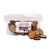 Colorations Natural Wood Craft Rounds, 50 Pieces w/ Bark, 1 3/4 inch to 2 3/8 inches Recycled, Branches, Smooth, Arts & Crafts, Nature Colorations