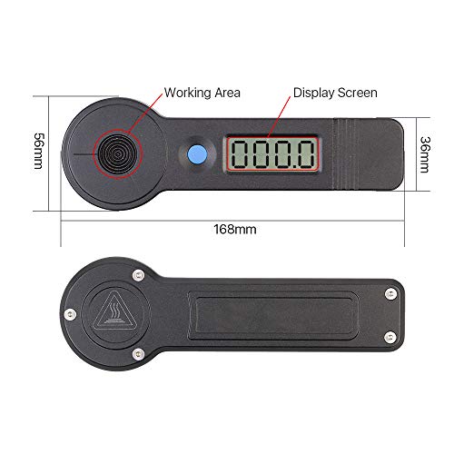 Cloudray 200W Handheld CO2 Laser Power Meter Black for Detecting 0-200W CO2 Laser Tube Cloudray