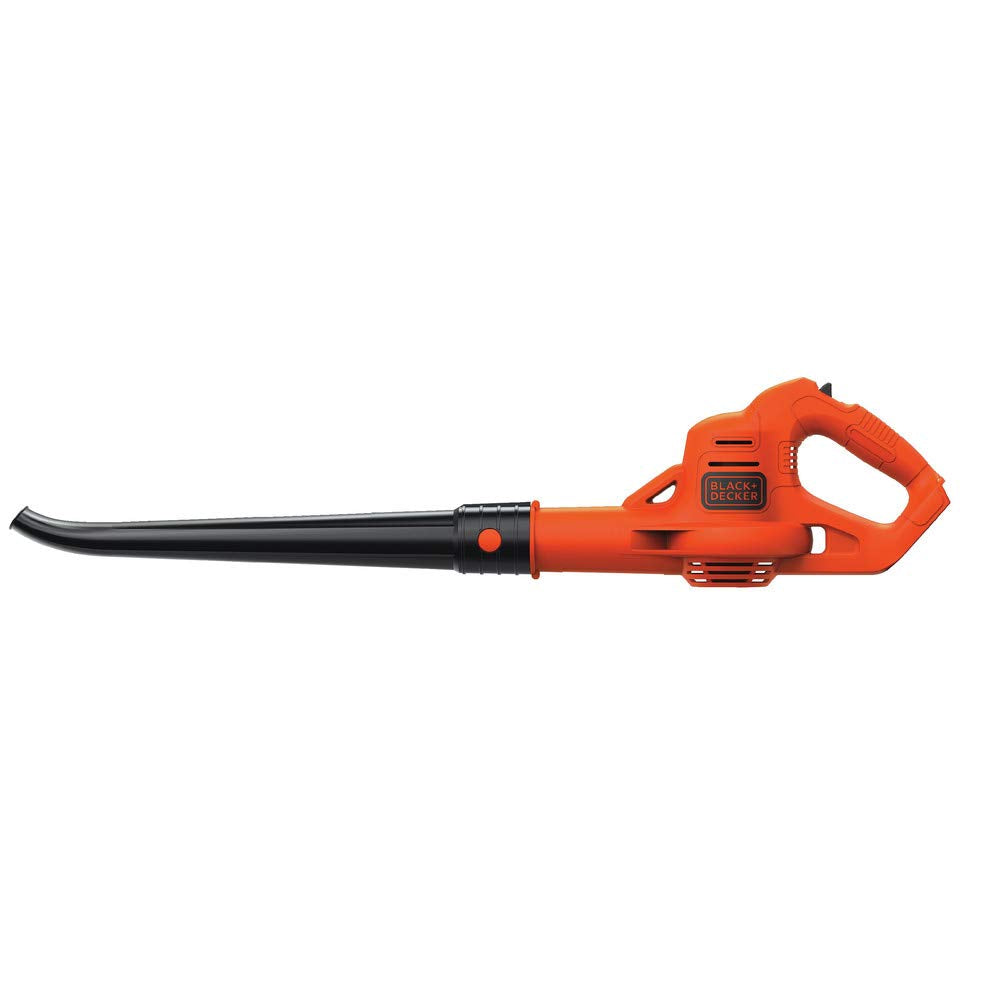 BLACK+DECKER 20V MAX Cordless Leaf Blower, Lawn Sweeper, 130 mph Air Speed, Lightweight Design, Battery and Charger Included (LSW221) BLACK+DECKER
