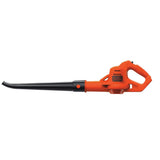 BLACK+DECKER 20V MAX Cordless Leaf Blower, Lawn Sweeper, 130 mph Air Speed, Lightweight Design, Battery and Charger Included (LSW221) BLACK+DECKER