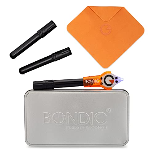 Bondic Pro UV Resin Kit Liquid Plastic Welding Kit, Super Glue, Plastic Repair for Home, Jewelry Glue Adhesive Epoxy Ultraviolet UV Glue for Glass - WoodArtSupply