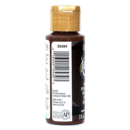 DecoArt Americana Acrylic Paint, 2-Ounce, Burnt Umber DecoArt