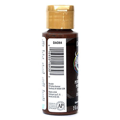 DecoArt Americana Acrylic Paint, 2-Ounce, Burnt Umber - WoodArtSupply