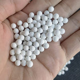 SACKORANGE 5 Pounds 5 mm Round Tumbling Ceramic Filler Media Non-Abrasive Ceramic Pellets for All Type Tumblers (5 lbs) SACKORANGE