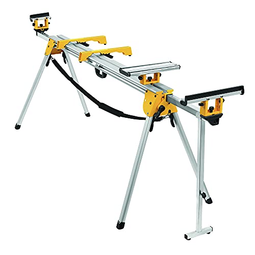 DEWALT Miter Saw Stand, Heavy Duty, 500 lb. Capacity, Portable with Leg Locks (DWX723),Silver DEWALT