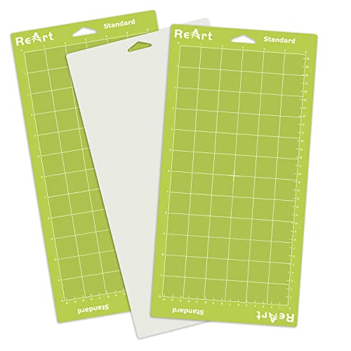 ReArt Standard Grip Adhesive Cutting Mat 6 x 12 Inch For Expression Machine - 3 Pack