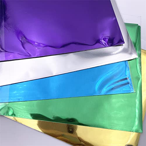 50pcs Foil Transfer Sheet for Cricut Joy Maker 3 Explore One Cricut Explore Air 2 3 105mm*160mm (No Heat Required) wolovo