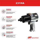 Ingersoll Rand 231HA 1/2" Drive Air Impact Wrench, Super Duty, 590 ft-lbs Max Torque Output, 8000 RPM, Adjustable Power Control, Pressure Fed Ingersoll Rand