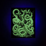 Royal and Langnickel Glow in Dark Engraving Art, Octopus Royal & Langnickel