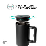 Simple Modern 40 oz Tumbler with Handle and Straw Lid | Insulated Cup Reusable Stainless Steel Water Bottle Travel Mug Cupholder Friendly | Gifts for Simple Modern