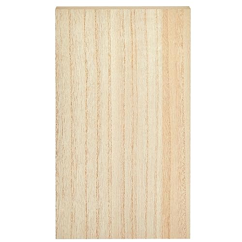 4 Pack Unfinished MDF Wood Blocks for Crafts 6 x 10", Smooth Surface for Crafts, DIY Projects (1 Inch Thick) - WoodArtSupply