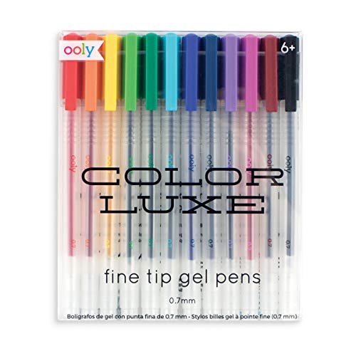 OOLY, Color Luxe Gel Pen, Set of 12 (132-039) Ooly