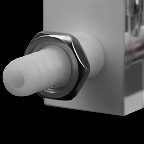 LZQ-7 Flowmeter 2-20LPM Acrylic Air Gas Flowmeter with Control Valve for Measuring Controlling Gas Flow Walfront