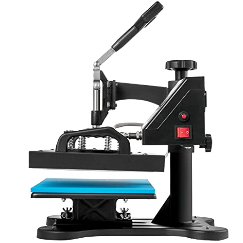 VEVOR Heat Press, Clamshell 12x10in Sublimation Transfer Printer, Digital Precise LCD Control Printing, Vinyl Heat Press for T-Shirts Bags Garments VEVOR