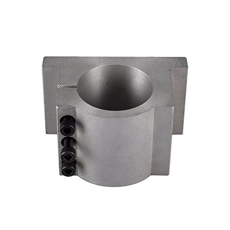RATTMMOTOR 65mm Spindle Motor Clamp Mount Bracket Diameter 65mm CNC Motor Spindle with 3PCS Screws for 0.8kw 800W or 1.5kw CNC Router Engraving RATTMMOTOR
