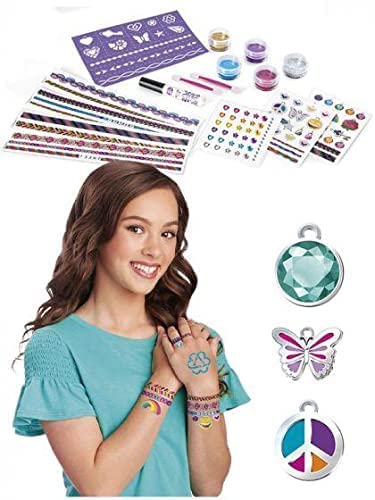 Cra-Z-Art Shimmer 'N Sparkle Glitter Nails & Body Tattoos - WoodArtSupply