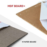 Transon 5x7 Artist Canvas for Painting MDF Board Painting Canvas No Warping 12Pack Acid-Free Primed TRANSON