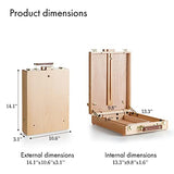 ARTIFY Adjustable Beechwood Tabletop Painting Easel, Table Sketch Box Easel, Desktop Artist Easel for Drawing (Easel Box) ARTIFY art supplies