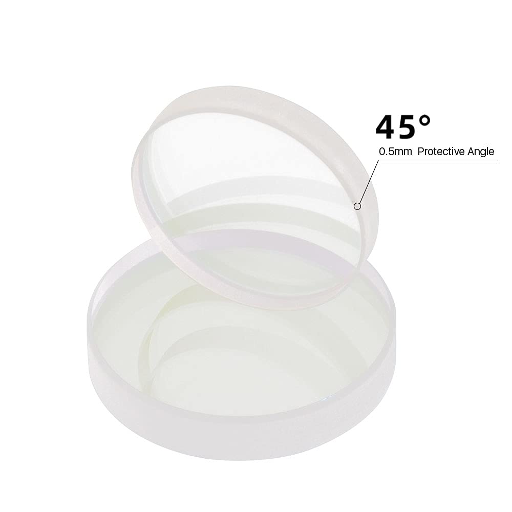 Cloudray Fiber Laser Protective Lens Dia 38mm Thk 2mm for 1064nm Fiber Laser Engraver Cutting Engraving Machine Cloudray