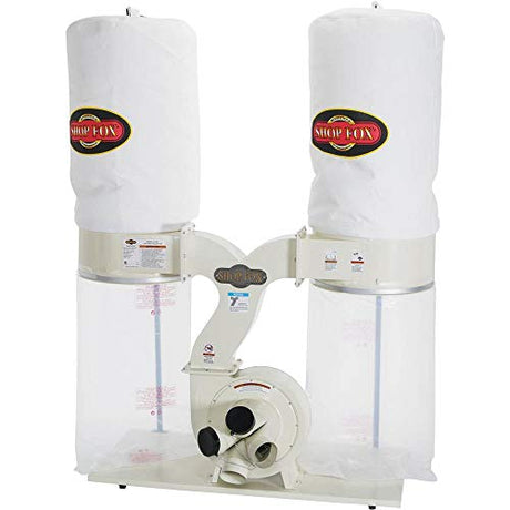 SHOP FOX W1687 3-Horsepower 2,800 CFM Dust Collector Shop Fox
