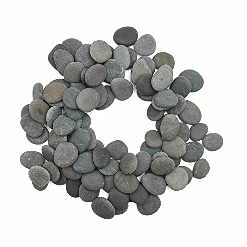 Lifetop 100 PCS Painting Rocks Bulk, Natural River DIY Rocks Flat & Smooth Kindness Rocks for Arts, Crafts, Decoration, Small Rocks for lifetop