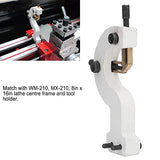 Garosa Lathe Stabilizer Lathe Rest Steady Lathe Wood Turning Tool Accessory Cast Iron Copper for WM‑210 8x16in Centre Frame Mini Lathe Machine Center Garosa