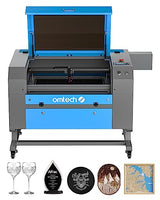 OMTech 80W CO2 Laser Engraver, 20x28 Inch Laser Engraving Machine with Autofocus Autolift 4 Way Pass Air Assist Water Pump, Commercial Laser Cutter OMTech