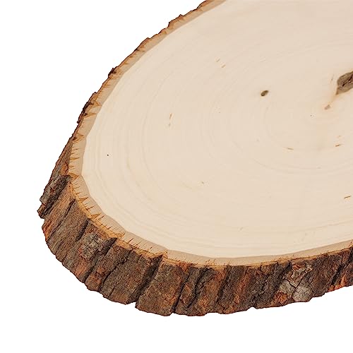 Basswood Country Round Plaque - 7" To 9" Wide Walnut Hollow