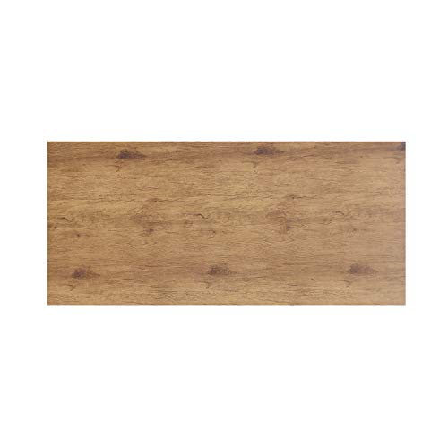 Manhattan Comfort Nomad Mid Century Modern Rustic Dining Table, 67.91", Nature - WoodArtSupply