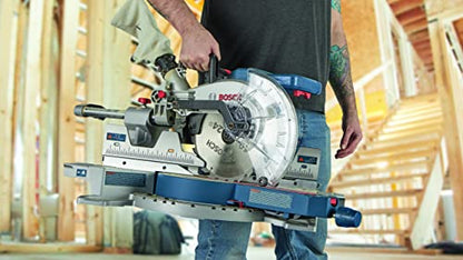 BOSCH GCM18V-10SDN PROFACTOR™ 18V 10 In. Dual-Bevel Slide Miter Saw (Bare Tool) - WoodArtSupply