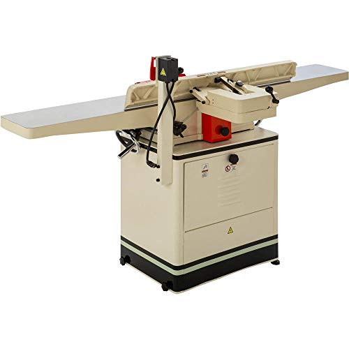 Shop Fox W1858 8" x 72" Dovetail Jointer with Helical Cutterhead & Mobile Base Shop Fox